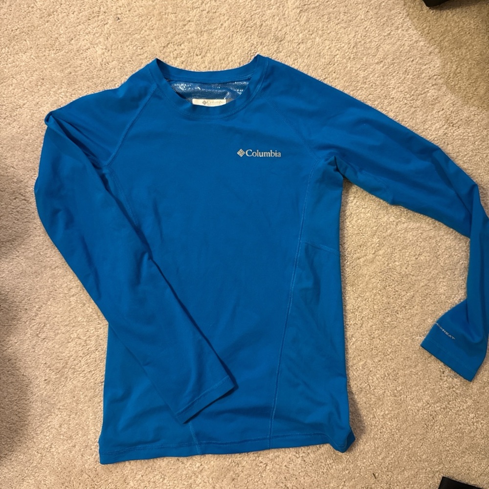 Columbia Bright Blue Performance Shirt